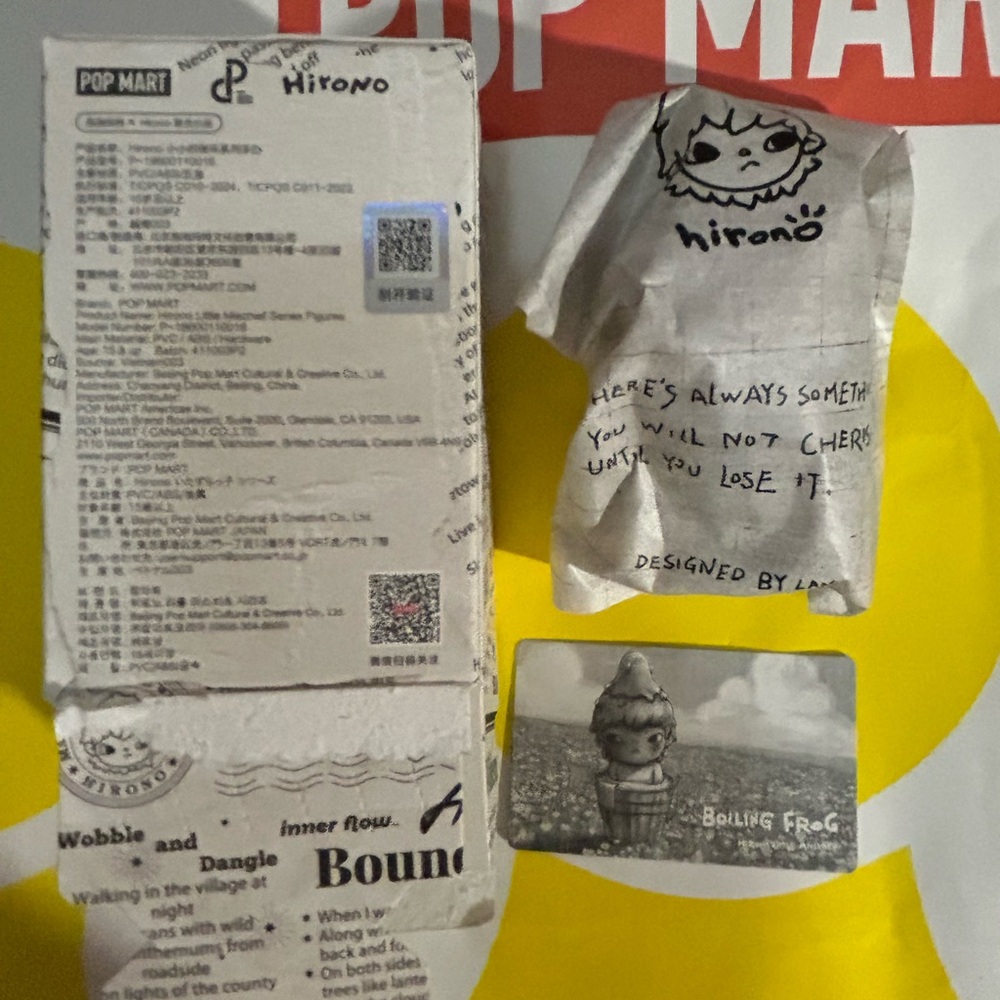 PopMart Hirono Little Mischief Series - Boiling Frog 温室Sealed Bag - Picture 5 of 8